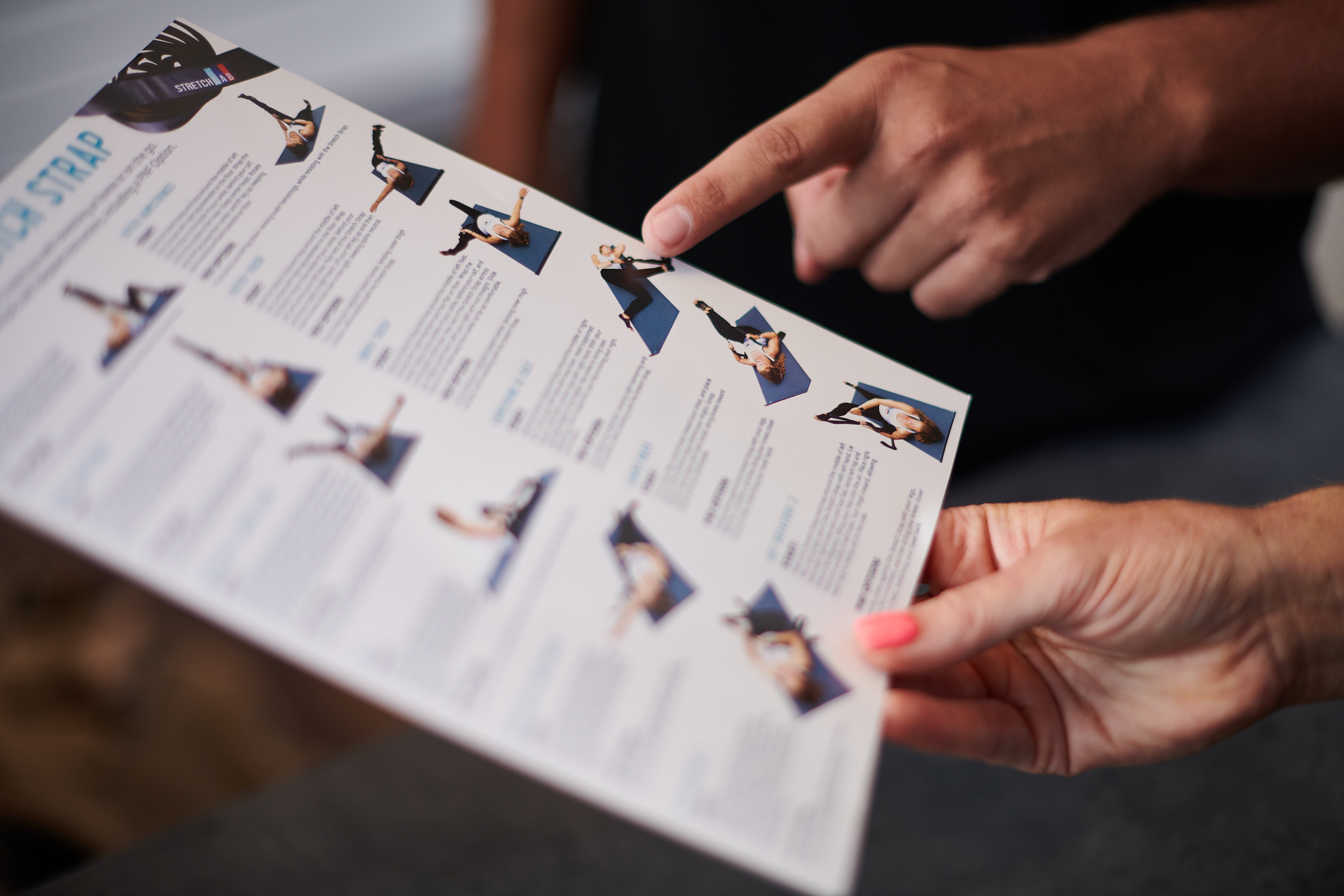 stretchlab pamphlet about stretching and PNF stretching